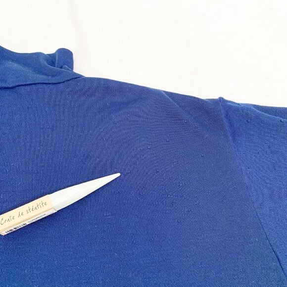 Patagonia‎ capilene made in USA blue turtleneck quarter zip base layer - Picture 7 of 7